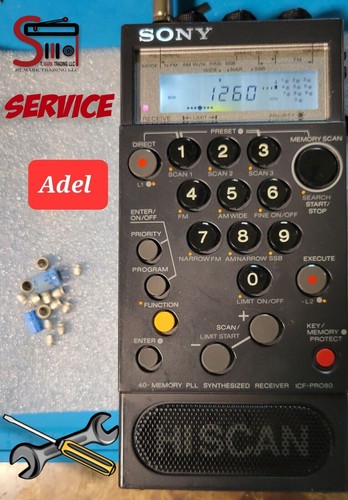 Sony icf pro80 - sony, icf-pro80