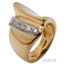 Wempe Ring Gr.53 Gelbgold 18