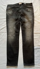 CLOSED Jeans Cropped Worker  Gr. 30 grau Distressed  Neuwertig