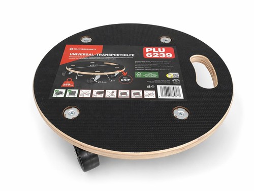 Möbelroller rund ø38cm - rund,