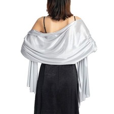 Elegante Satin-Stola Damen