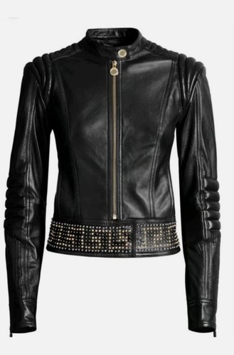 Versace m lederjacke - versace,,