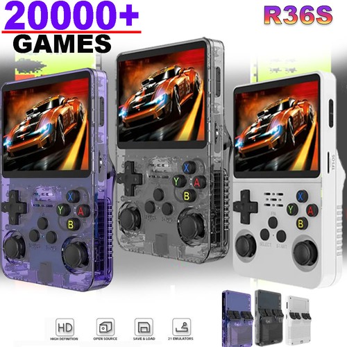 Retro handheld konsole - retro-handheld-konsole, r36s
