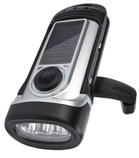 1 Stück Photonenleuchte Ranger LED wasserdichte Kurbeltaschenlampe Solar Dynamo