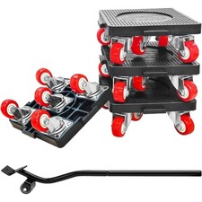 Drei Schwerlast 5 Rad