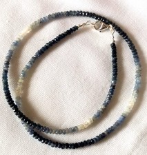 Facettierte saphir kette - facettierte, im