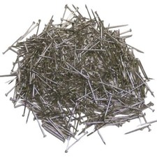 Stecknadeln 50gr (5€/100gr) aus Stahl 0,8 x 18mm für Pailletten, Styropor
