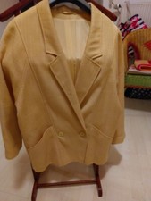 Blazer Gr. 36/38 von Petite Mademoiselle gelb