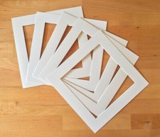  PASSEPARTOUT 10x10 QUADRAT BILDERRAHMEN 5 STÜCK