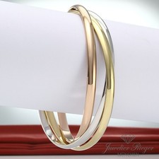 Cartier Armreif Trinity Klassisches Modell MD Gelbgold Rosegold Weissgold 750