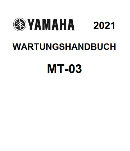 Werkstatthandbuch pdf yamaha - werkstatthandbuch,