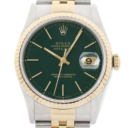 Rolex datejust grün - rolex,