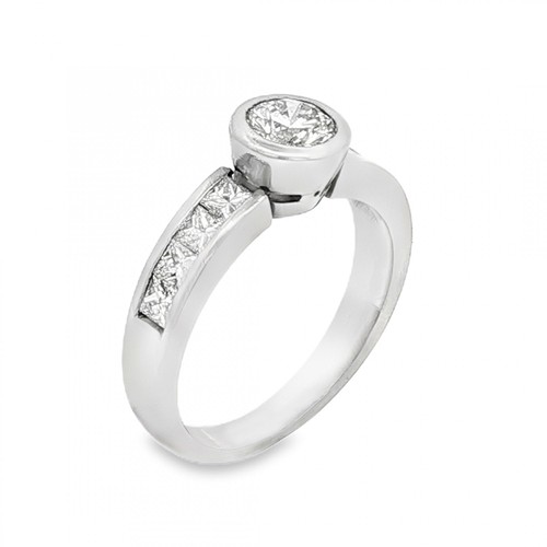 950 platin diamant - 950,
