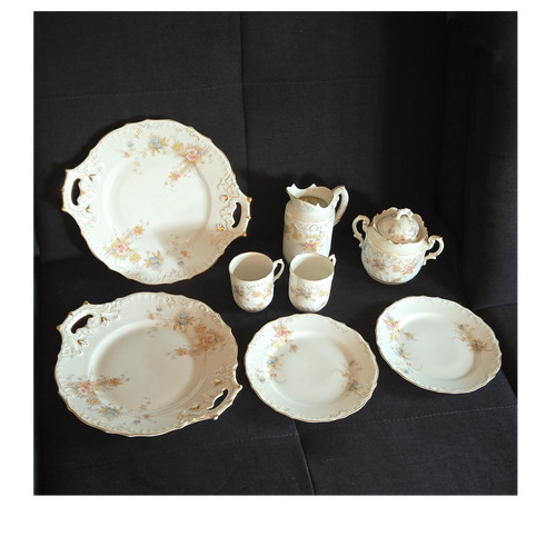 Antikes jugendstil service - antikes, jugendstil-service
