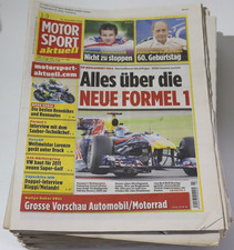 Motorsport aktuell, Jahrgang