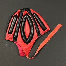 vintage leather BOERI SKYDIVING HAT FLYING HELMET 80s 70s motorcycle biker RARE