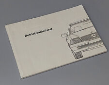 Mercedes SL Klasse 129 Betriebsanleitung 1991 Bedienungsanleitung Handbuch