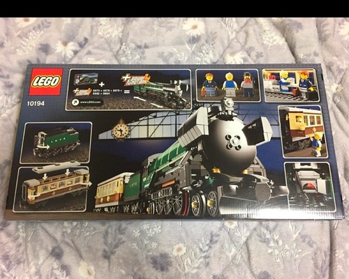 Lego 10194 smaragd nachtzug - lego,