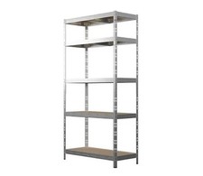 Regalux Metall Schwerlastregal Lagerregal 40 x 90 x 180 cm Traglast 175 kg Stabi