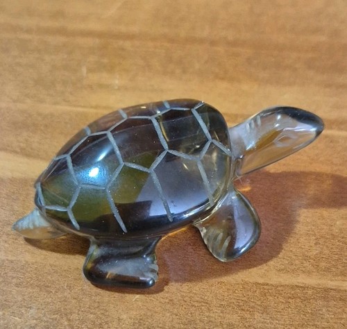 Rauchquarz schildkröte - rauchquarz,
