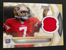 2011 Bowman Sterling Relics Rookie RC BSR-CK Colin Kaepernick
