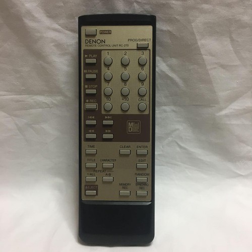 Denon fernbedienung 270 - fernbedienung, rc-270