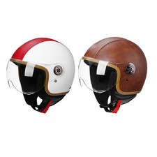 Halbschalenhelm Mit Klar