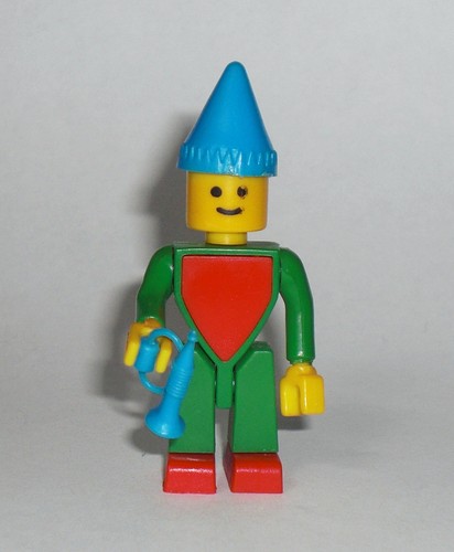 Clown mit trompete variable - clown,