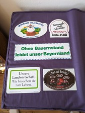 Alte Aufkleber Landwirtschaft 80er Sticker 5 Stück 