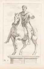 Marcus Aurelius on horse Pferd