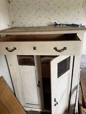 schöne alte Kommode Schrank Weiß Bauernschrank