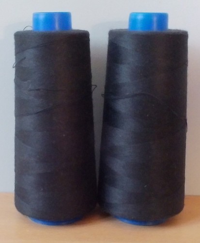Konengarn schwarz neu - 2, x