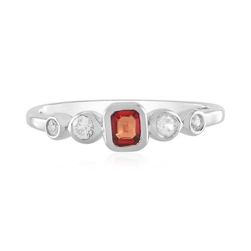 Cavill rubin ring damen silber - rubin,