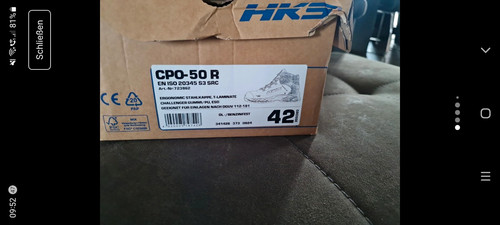 Hks cpo sicherheitsschuhe - r,