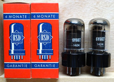 Pair: RSD 6V6GT | über 100%