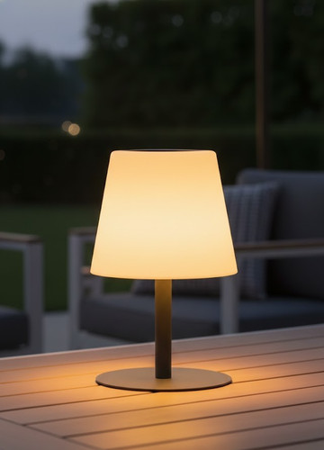 Led akku outdoor tischlampe - led,