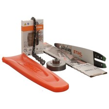 Original STIHL Carving Set Garnitur Schiene Kette Kettenrad  MS 170 171 180 181