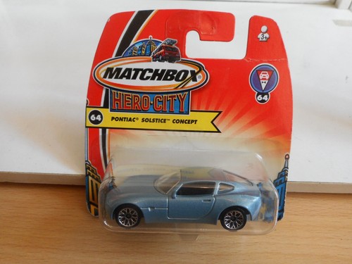 Matchbox pontiac solstice - matchbox,