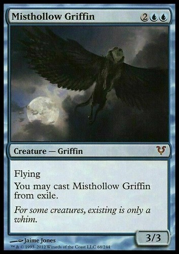 Misthollow griffin avacyn - griffin, ~