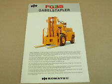 Prospekt Komatsu FG35