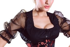 sexy Dirndlbluse kurze Dirndel