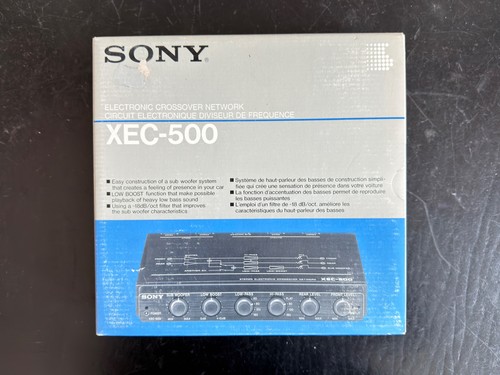 Sony xec 500 crossover - 500, car