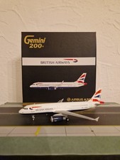 Gemini 200 JC Wings British Airways Airbus A320 G-EUUK 1:200 Winglets no Sharkle