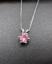 PINK SOLITÄR! Der PINK PANTHER! Solitär, Moissanit, 1 Karat, Brillantschliff