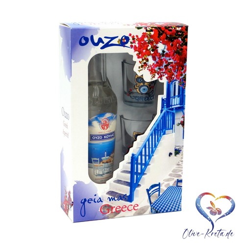 Tlg set 14301 - -, ouzo