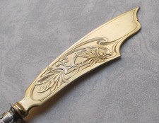 *RAR* Großes Tortenmesser Bruckmann Weltausstellung 1900 Parisier Iris 800er