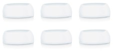 6x Teller rechteckig 21 cm