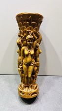 Asiatische Holzfigur Vase –