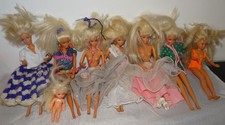 Konvolut Barbie Puppen 1966 Mattel 8 Stück
