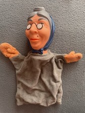 4 original DDR Handpuppen Kasperpuppen Sandmann Pitti Fuchs Schnatterinchen usw.